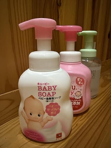 Amazon.co.jp: キューピー 全身ベビーソープ ベビーせっけんの香り 泡